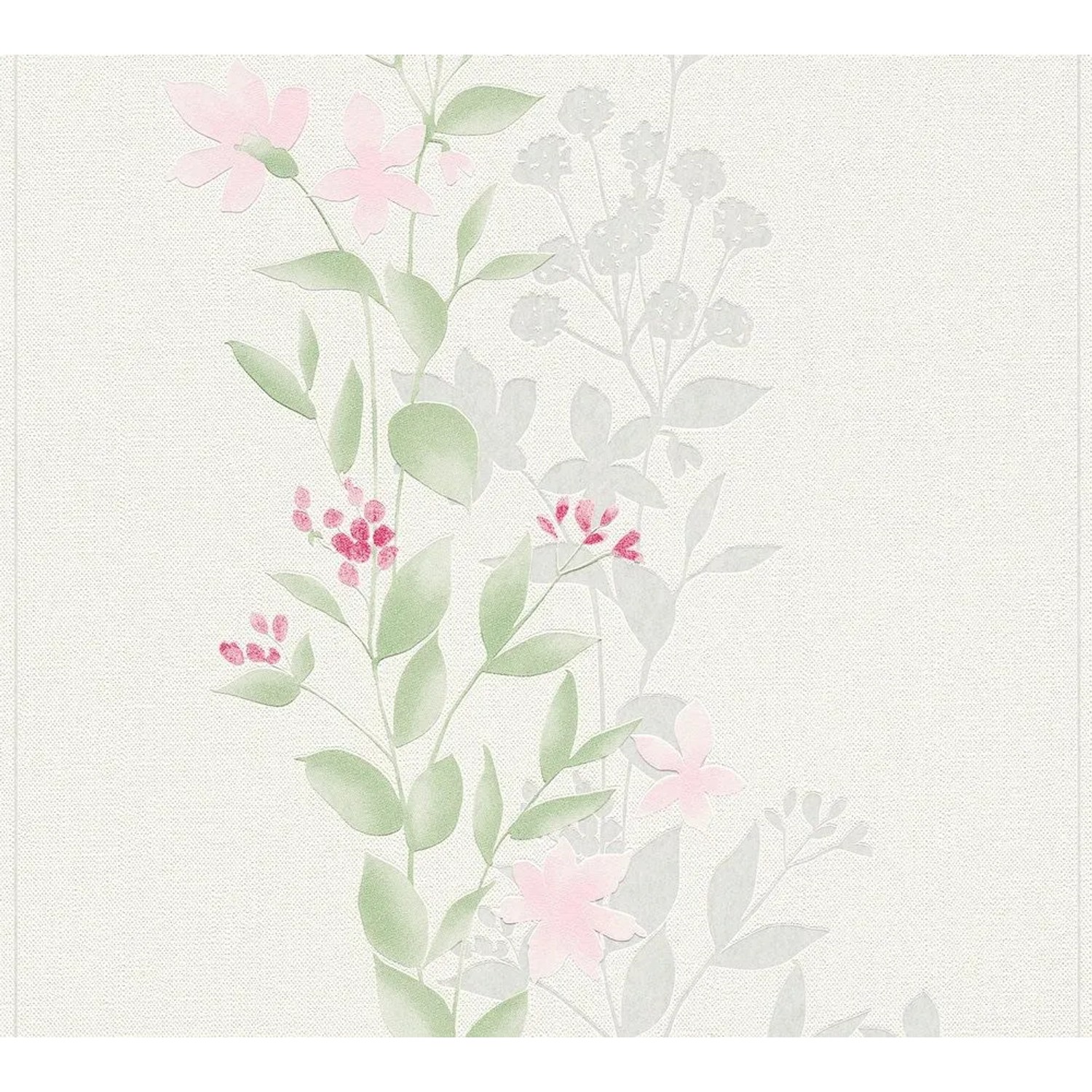Tadessi Tapete Floral M1-No.1328 Vliestapete in Rosa