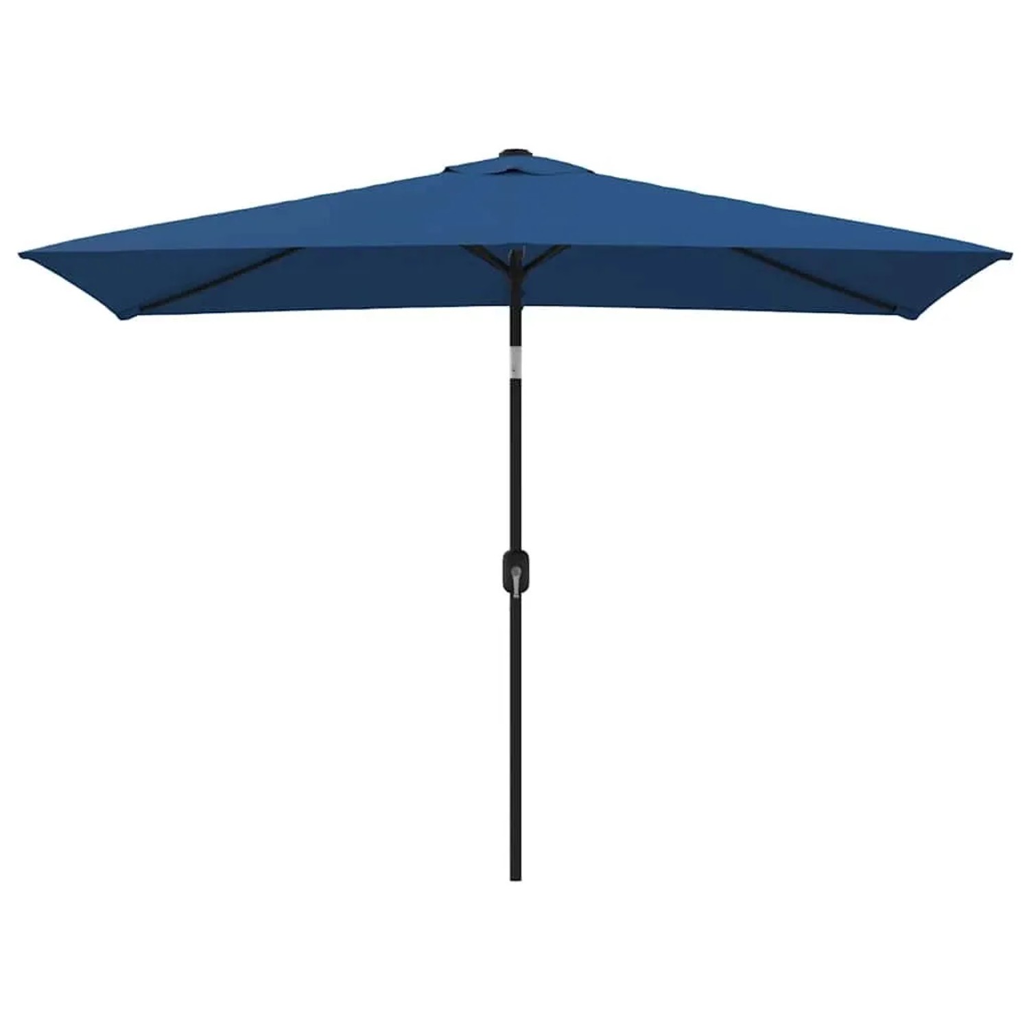 vidaXL Sonnenschirm mit Metall-Mast 300x200 cm Azurblau 47129 günstig online kaufen