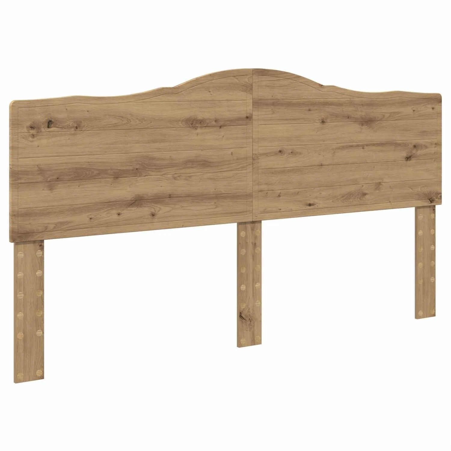 vidaXL Kopfteil mit Kopfteil Artisan-Eiche 180 cm Holzwerkstoff 887977
