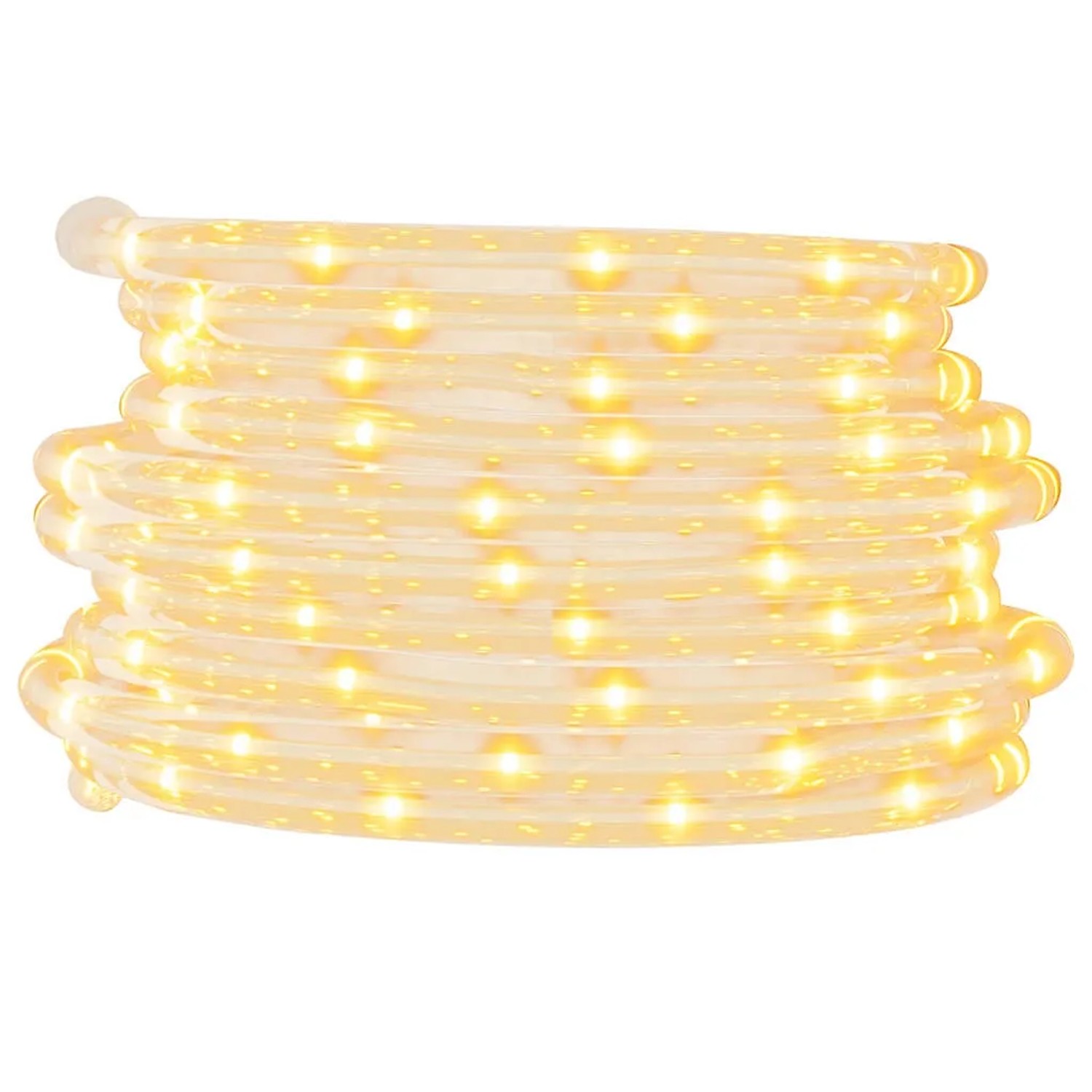 vidaXL Lichtschlauch 120 LEDs Warmweiß 5 m PVC 343306
