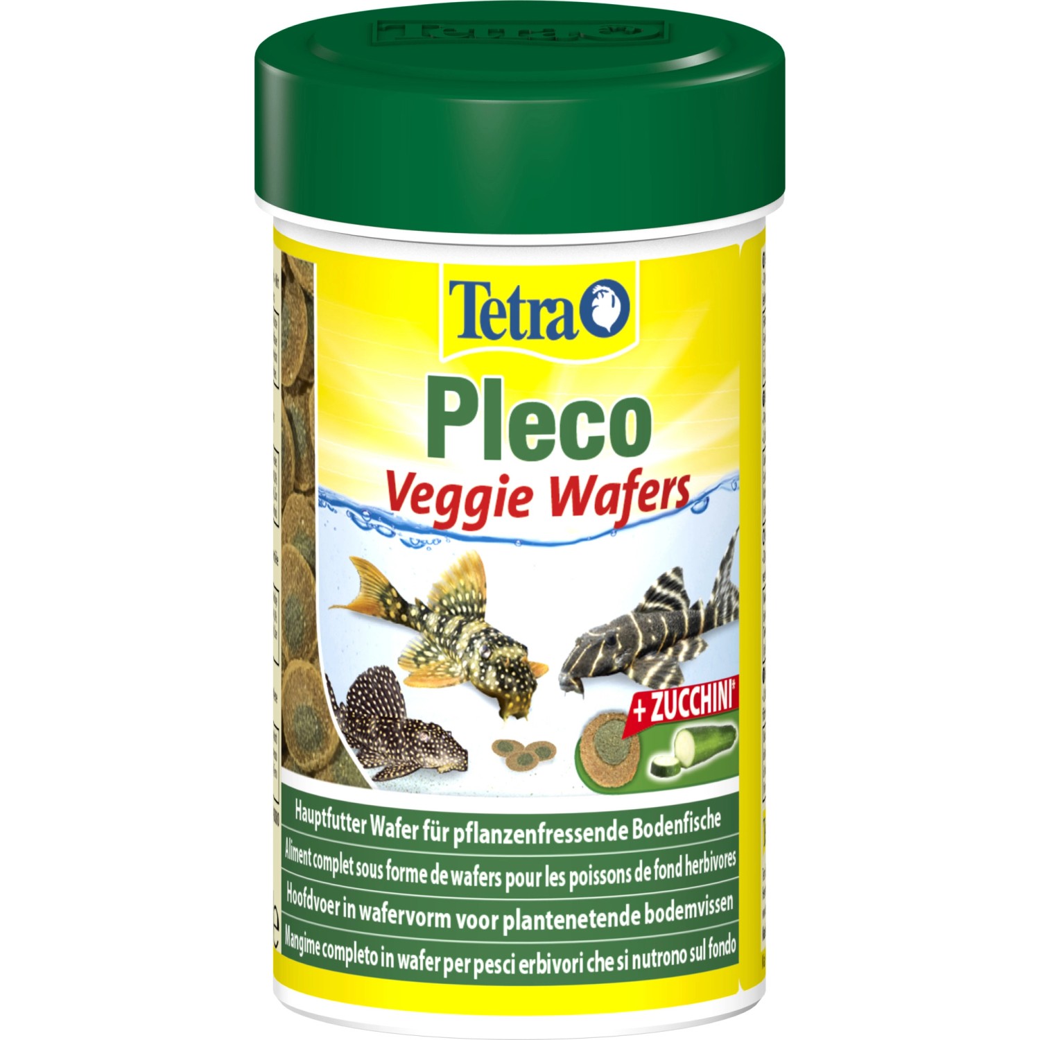 Tetra Aquarium-Fischfutter-Pellets Pleco Veggie Wafers 100 ml