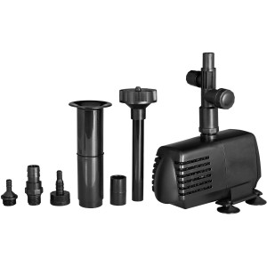 Ubbink Xtra Springbrunnenpumpe 1600 l/h, 40 W mit Zubehör für Wasserspiele.
