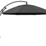 Sun Garden Ampelschirm Easy Sun, Ø 375 cm, anthrazit, 360° drehbar und neigbar.