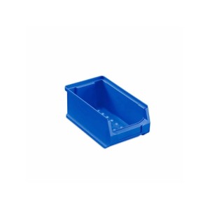 Blaue PROREGAL Sichtlagerbox, 0,8 Liter, für Aufbewahrungssysteme.