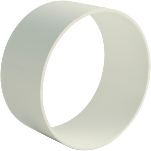 Marley Bogenverbinder DN 75, weiß, zur Verbindung von zwei Dachrinnenbögen.