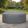 Graue Bestway LAY-Z-SPA EnergySense Thermo-Abdeckung eckig für Whirlpools, isolierend.