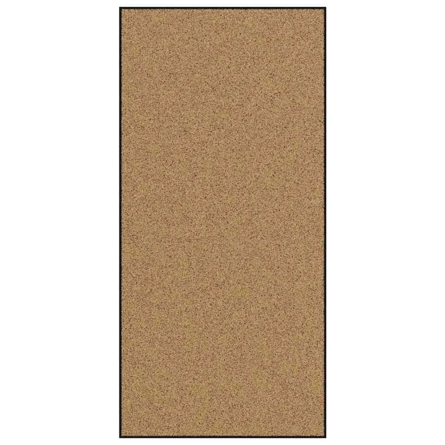 vidaXL Fußmatte Creme und Schwarz 120 x 250 cm Polyamid und PVC 4100753 günstig online kaufen