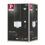 Verpackung der Paulmann LED-Pendelleuchte Aldan URail, signalweiß, mit Produktbild.