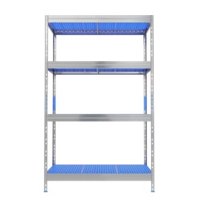 Ar Shelving Lebensmittelregal Gastronorm M, 4 Böden, 180x110x50cm, ideal für Gastronomie & Haushalt.