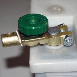 LAS Batterie-Unterbrecher zum Schutz vor Batterieentladung und Kurzschlüssen.