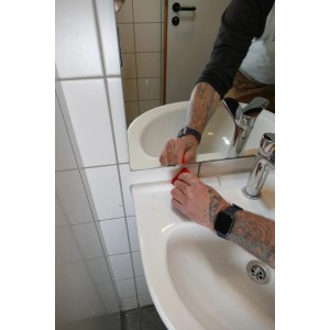 Soudal Sanitär-Silikon Transparent, 270ml Kartusche für Bad und Küche.