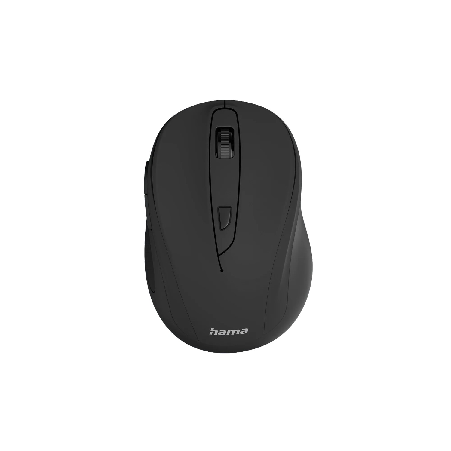 Hama Optische 6-Tasten-Funkmaus MW-400 V2 Ergonomisch USB-Empfänger Schwarz