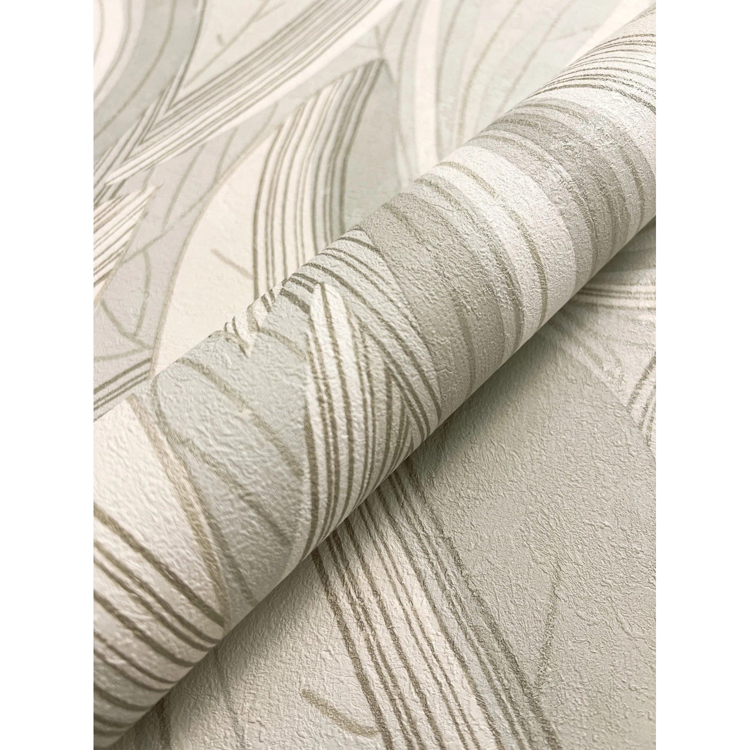 Newroom Vliestapete Gorana Beige Blätter Modern FSC® günstig online kaufen