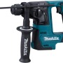 Makita 12V Akku-Bohrhammer HR140DZ Solo in Türkis und Schwarz mit Tiefenanschlag.