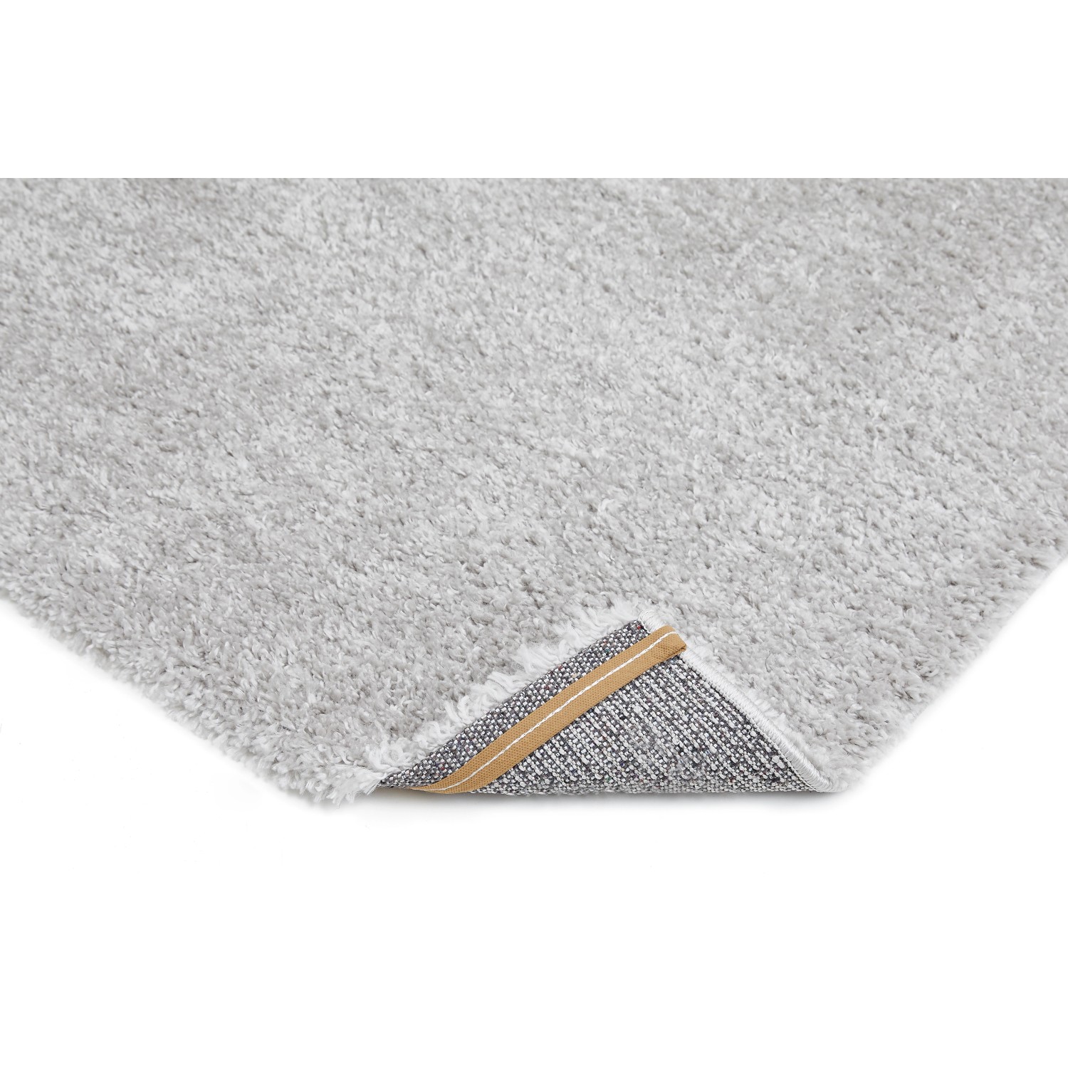 Grauer Andiamo Teppich Chia, 60x110 cm. Moderner, hochfloriger Teppich für ein gemütliches Ambiente.