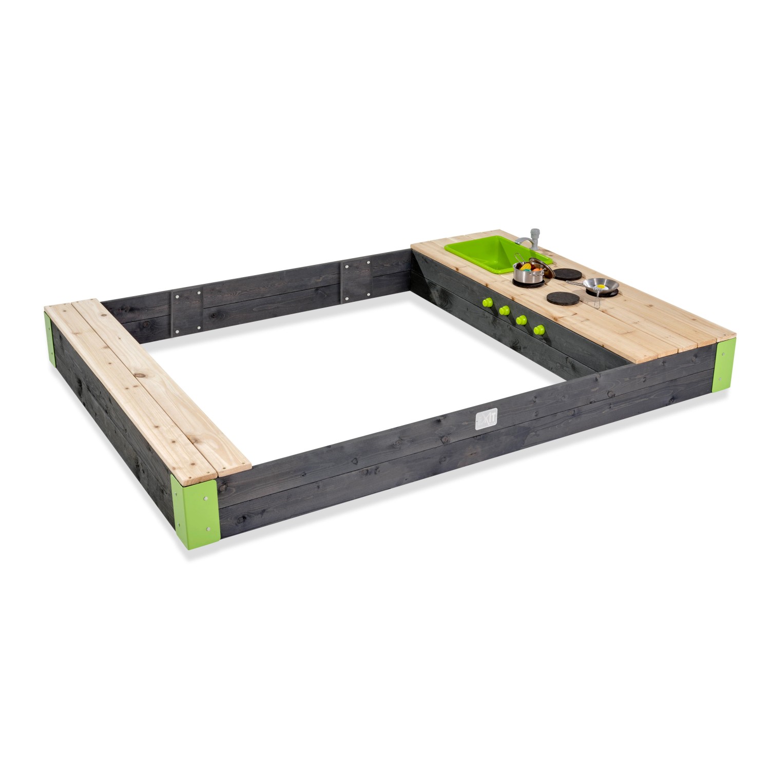 Exit Holzsandkasten Aksent 200x140 cm günstig online kaufen
