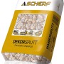 Sack Marmorsplitt Gold-Ocker, 16-25 mm, 25 kg, geeignet für Garten- und Landschaftsbau.
