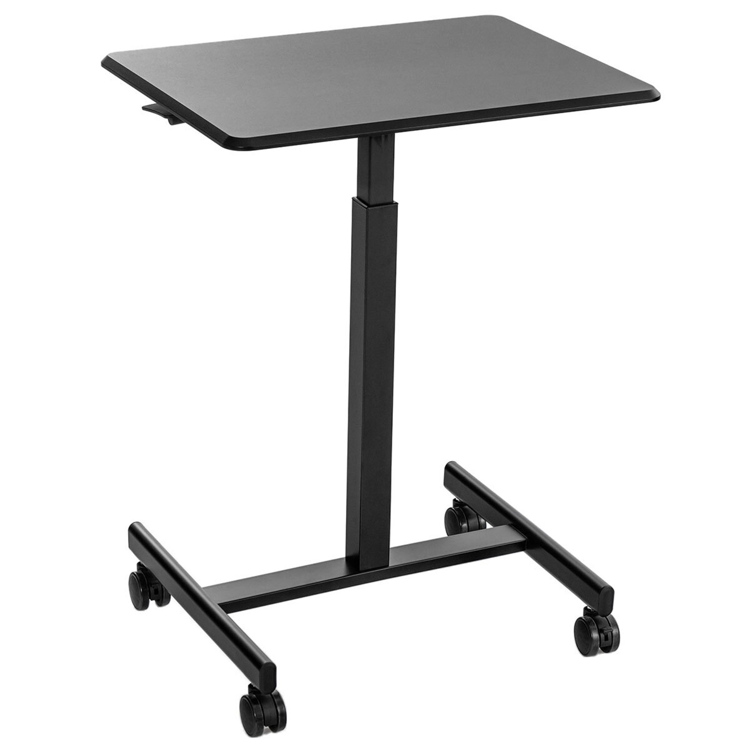 Costway Stehpult Höhenverstellbar Steh-Sitz Schreibtisch 65 x 48 cm günstig online kaufen