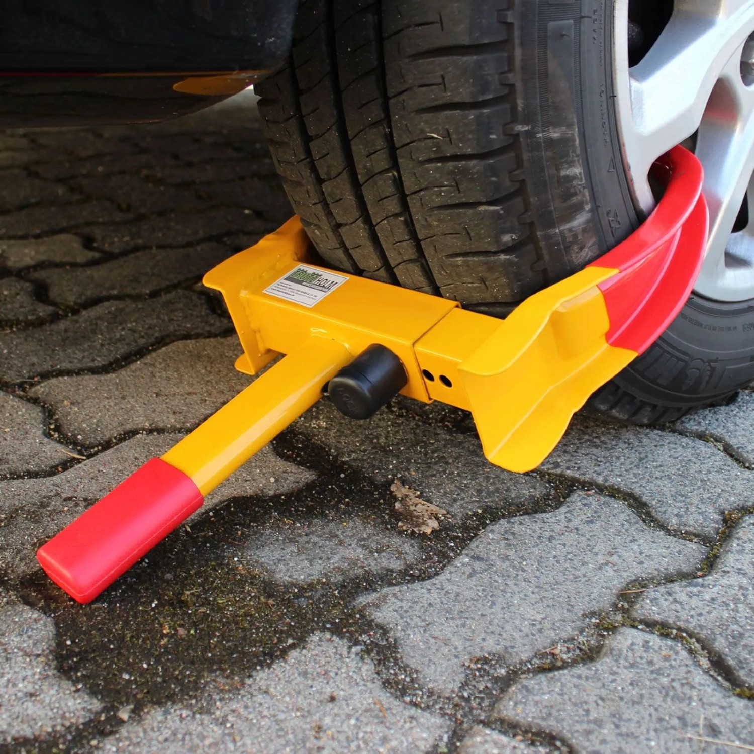 TRUTZHOLM Radkralle mit Sicherheitsschloss Reifenbreite 17 bis 27,5 cm mit 2 Schlüsseln