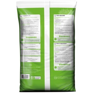 Verpackung OBI Strapazier-Rasen 2,5kg, Rasensamen für robusten, strapazierfähigen Gebrauchsrasen.