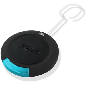 Axe Auto Lufterfrischer 3D Hanging AirFresh Ice Chill, schwarz mit blauem Akzent und Aufhänger.