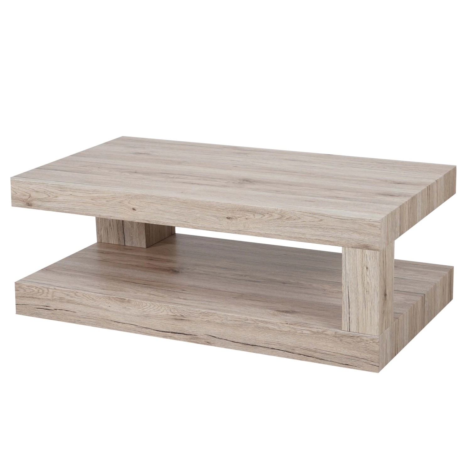 MCW Couchtisch A32 3D-Struktur Sanremo Eicheoptik günstig online kaufen