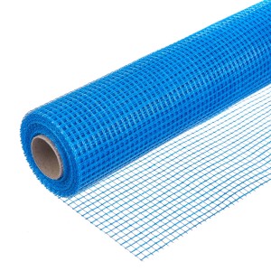 Blaues Dalsys Armierungsgewebe Universal, 10 m Rolle Glasfasergewebe für Putzträger.