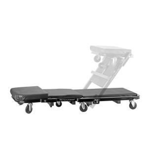 STAHLWERK Werkstatthocker FRC-40 ST 2in1, als Rollbrett und Hocker nutzbar, mit 7 Rollen.