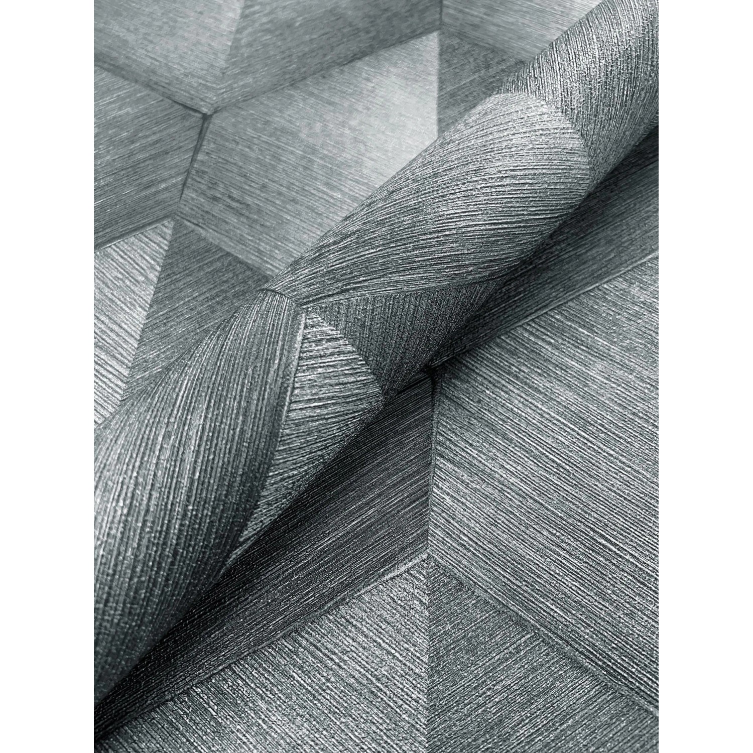 Newroom Vliestapete Talon Anthrazit 3D-Optik Modern FSC® günstig online kaufen