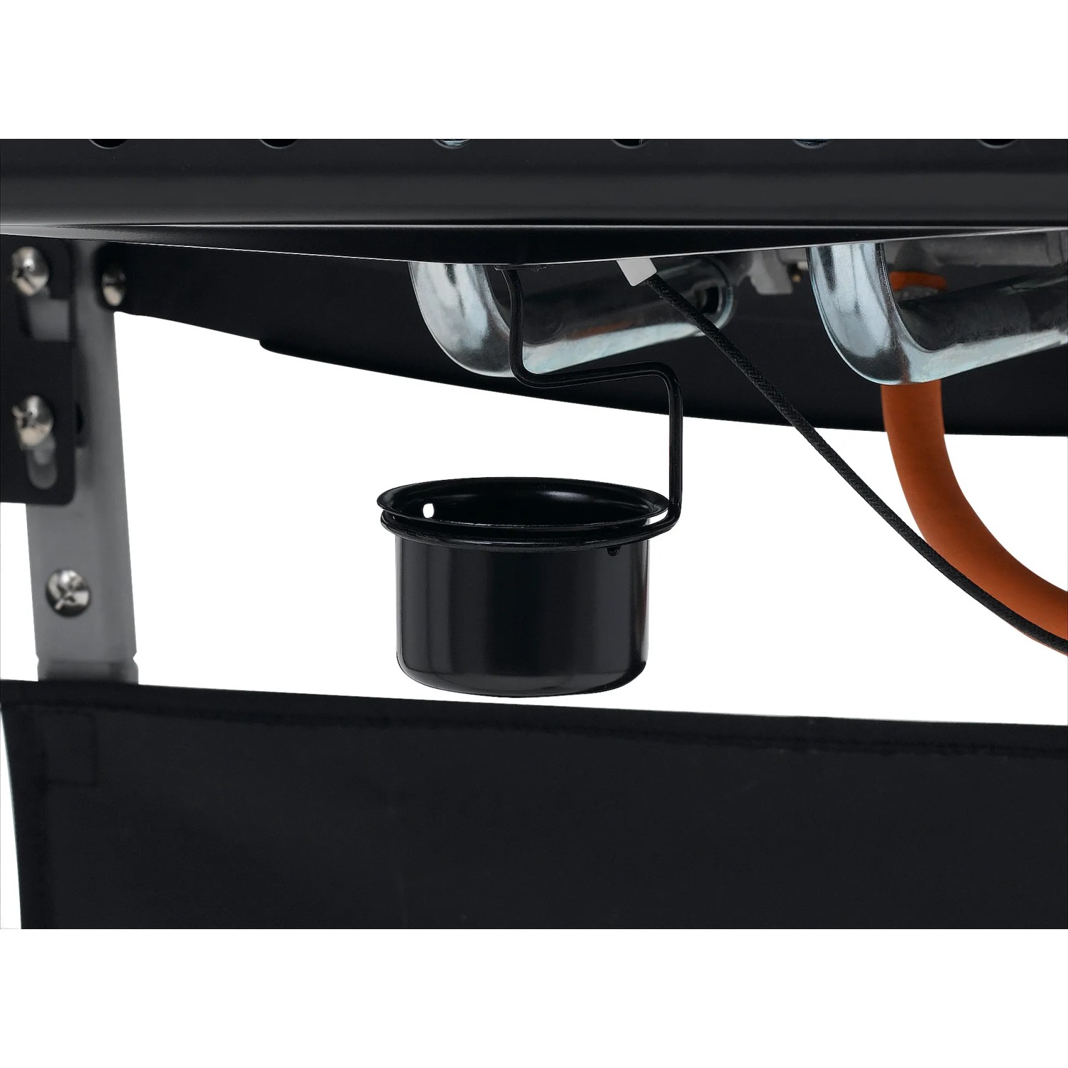 Detailaufnahme des Tepro Gasgrills Fremont mit Fettauffangbehälter.