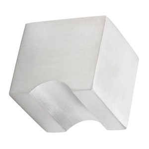 SOTECH Möbelknopf NEWPORT 25 x 25 x 28 mm Edelstahl Gebürstet