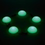 Solar-LED-Dekoleuchte Camporosso mit 5 warmweiß/RGB Halbkugeln, 6,75m lang.