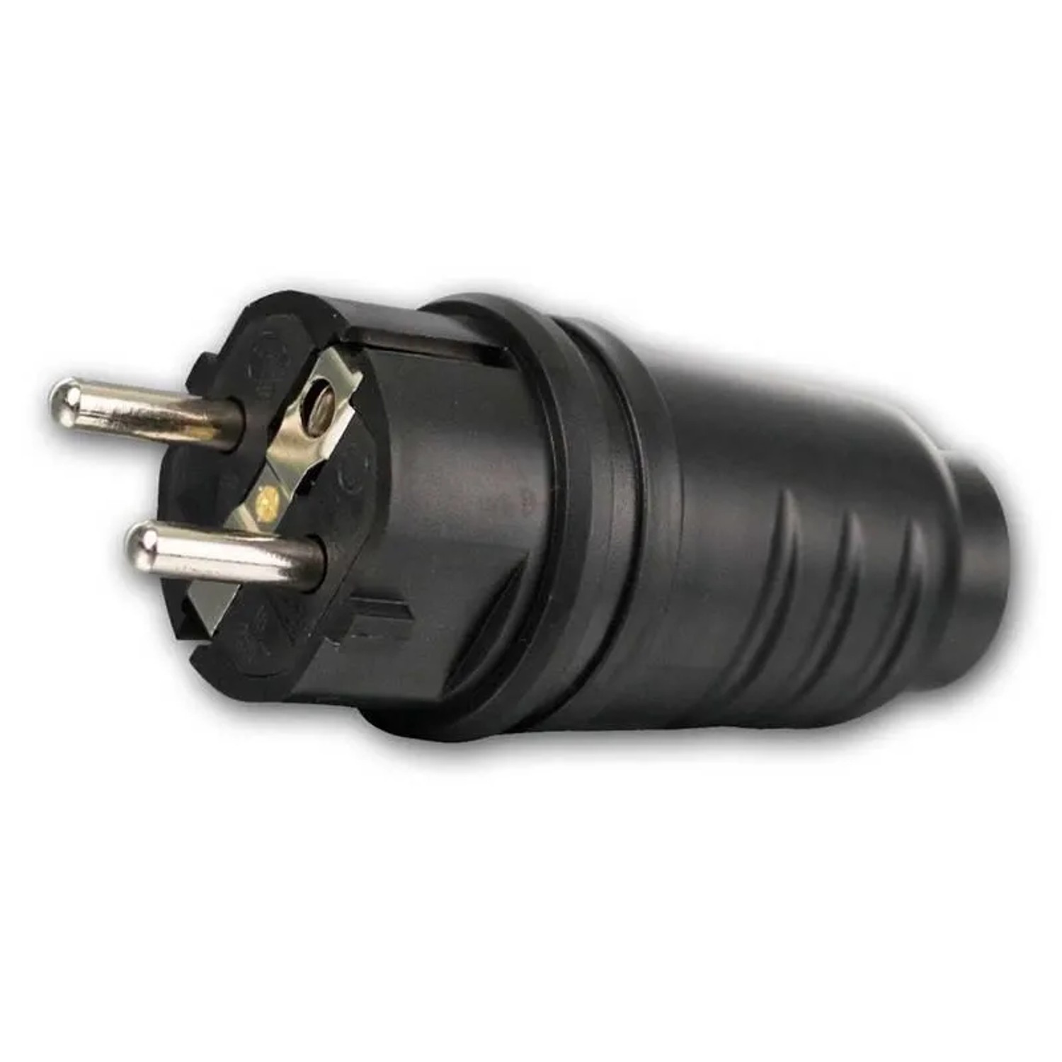 ChiliTec Schutzkontakt-Gummistecker für Außen 250V 16A IP44