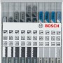 Bosch Stichsägeblatt-Set Pro, 10-teilig, T-Schaft, für Holz und Metall.