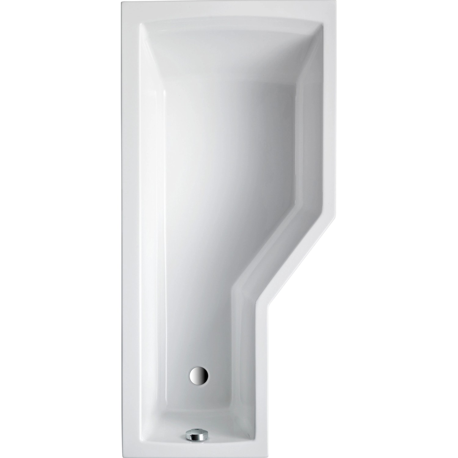 Badewanne Cello 170 cm x 80 cm x 55 cm Typ A
