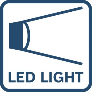 Symbol: LED-Licht für Bosch Professional Akku-Säbelsäge GSA 18V-24