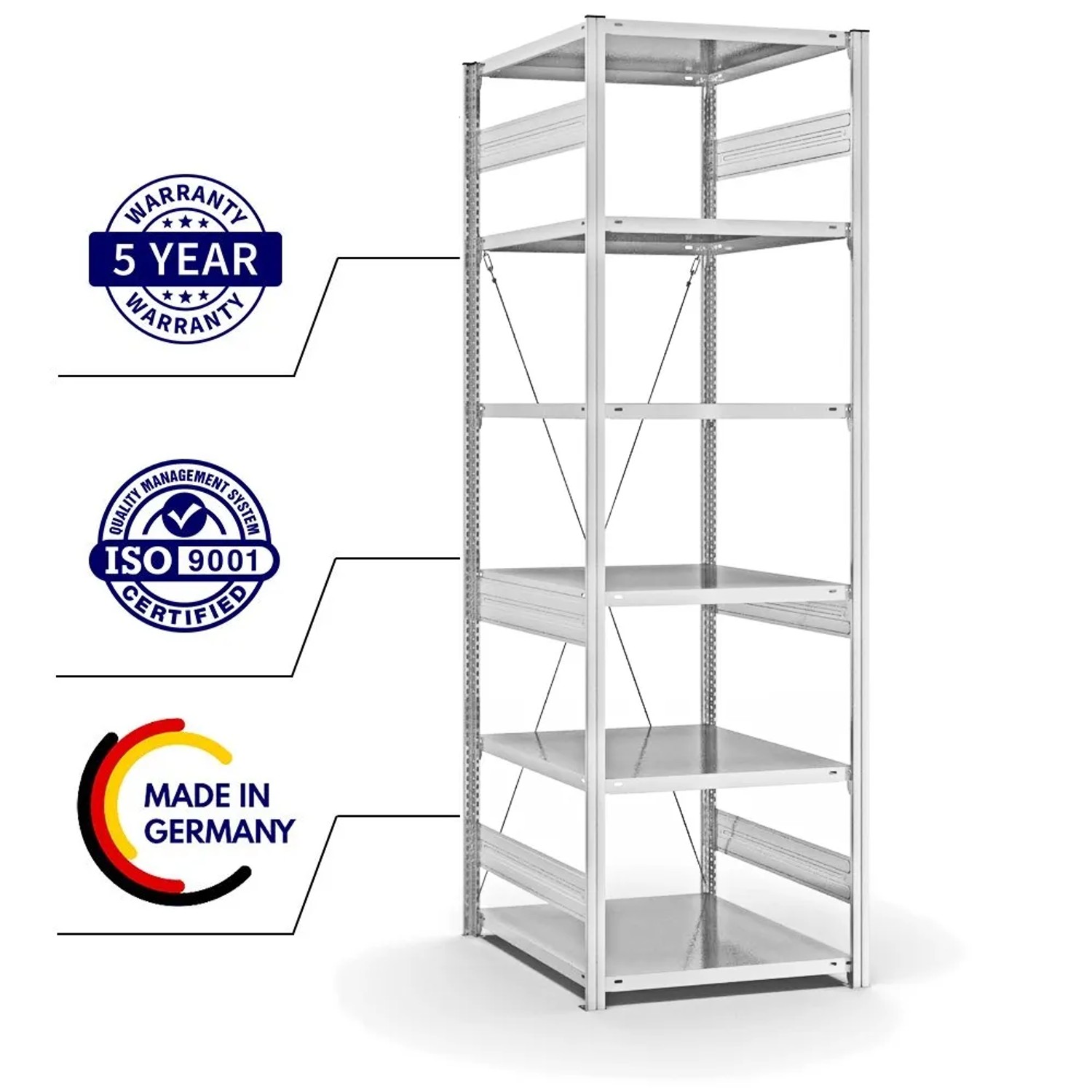 Regal 250 Cm Hoch