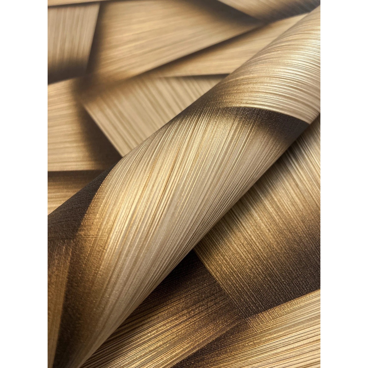 Newroom Vliestapete Carelli Gold Grafik Modern Strukturiert FSC®