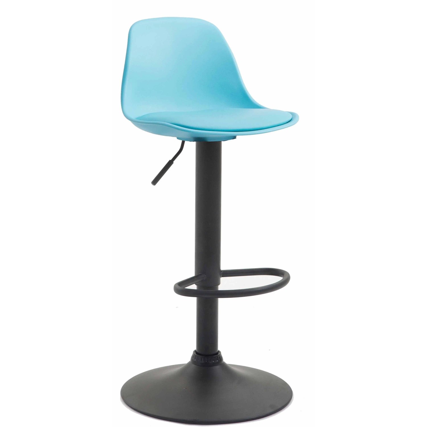 CLP Barhocker Kiel Kunststoff Blau/Schwarz