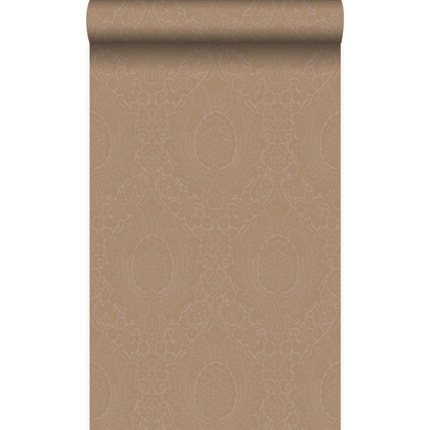 Origin Wallcoverings Tapete Ornamente Taupe und Bronze 53 cm x 10,05 m 3454 günstig online kaufen