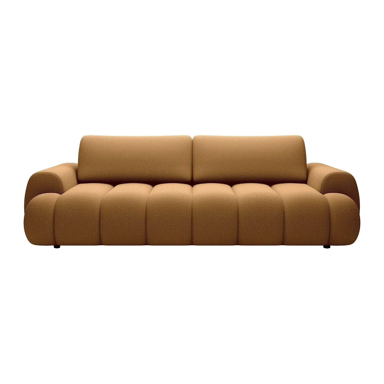 Vente-unique Schlafsofa Fridora Senffarben 263 cm