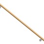 Dolle Handlauf-Komplettset, 150 cm, Buche lackiert, mit Stahl-Wandhalterungen.