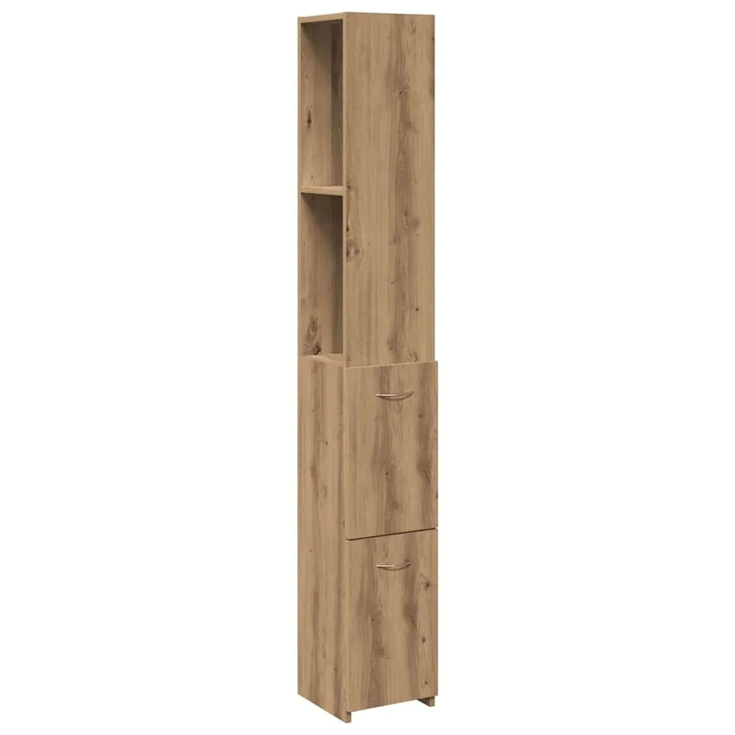 vidaXL Badschrank Artisan-Eiche 25x25x170 cm Holzwerkstoff 856653
