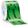 Rolle Siga Rissan 100 Klebeband, 100mm breit, grün-transparent, für luftdichte Anschlüsse im Innenbereich.
