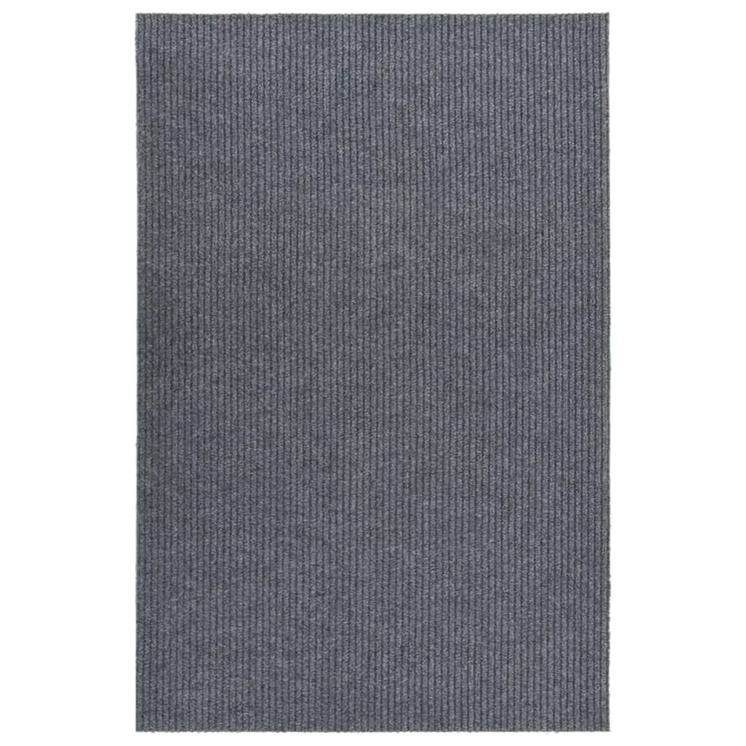 vidaXL Schmutzfangläufer 100x150 cm Grau 327175