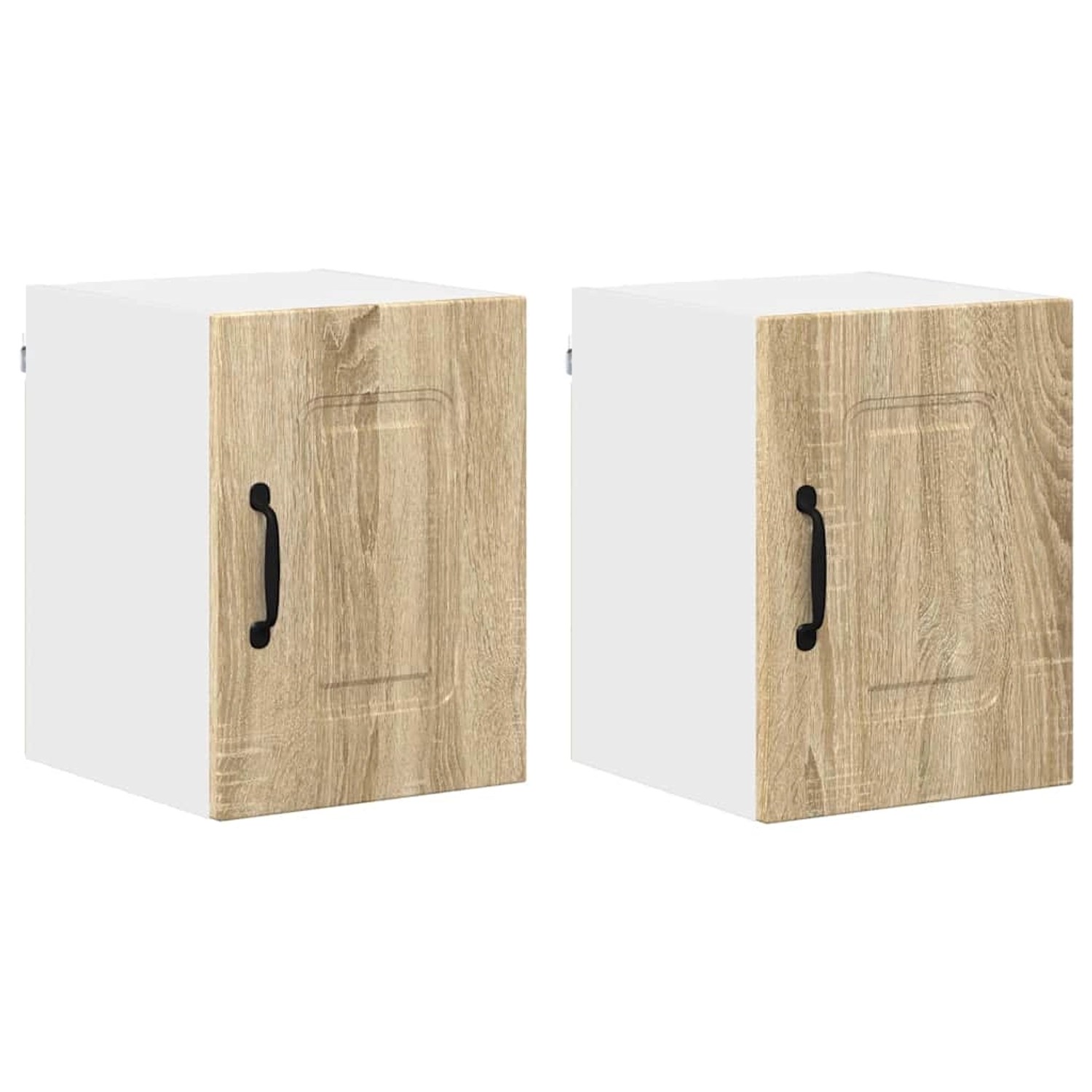 vidaXL Küchenwandschrank mit Regal 2 Stk Sonoma-Eiche 30 x 31 x 40 cm 88449 günstig online kaufen