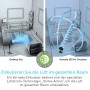 Vergleich: Konventioneller Ventilator vs. Vornado 530 Tischventilator für Luftzirkulation.