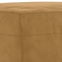 vidaXL Fußhocker Braun 70x55x41 cm Samt_6