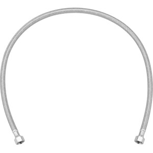 Flexibler Edelstahl-Schlauch, 3/8 x 3/8 Zoll, 800 mm Länge, für Küchenarmaturen.
