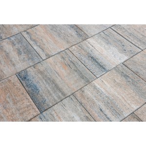 Diephaus Terrassenplatte Corso Muschelkalk, 60x60 cm, nuancierte Farbgebung für Terrassen und Gehwege.